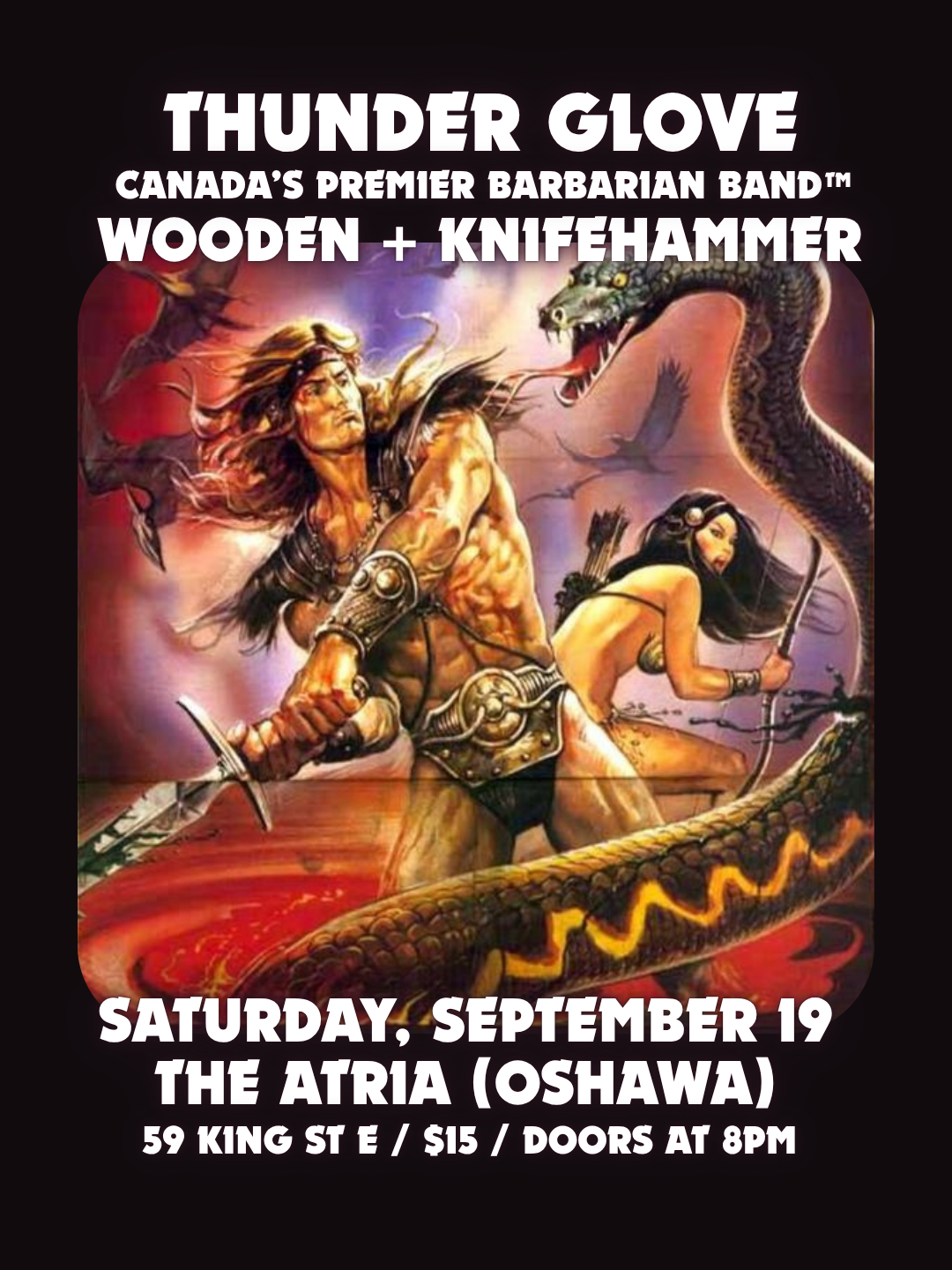 THUNDER GLOVE, KNIFEHAMMER, WOODEN